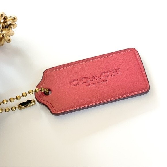 Coach Hutton Shoulder Bag In Colorblock Signature Canvas Brass/Tan Rouge Multi - Picture 10 of 12